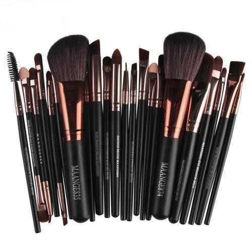 22 Piece Cosmetic Makeup Brush Set Woozy Store