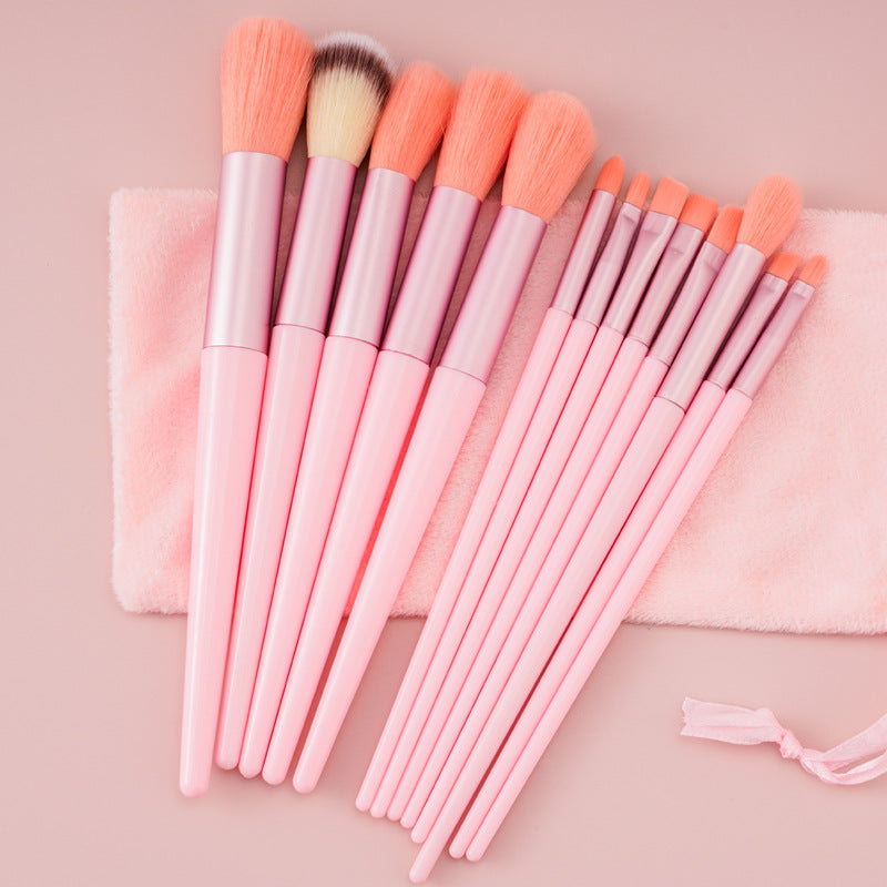 13Pcs Makeup Brush Set Make Up Concealer Brush Blush Powder Brush Eye Shadow Highlighter Foundation Brush Cosmetic Beauty Tools Woozy Store