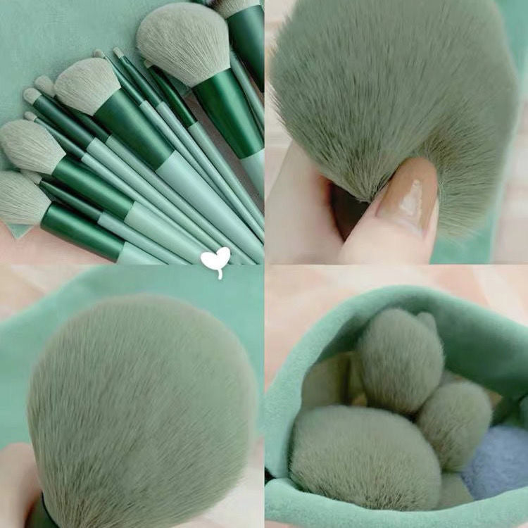 13Pcs Makeup Brush Set Make Up Concealer Brush Blush Powder Brush Eye Shadow Highlighter Foundation Brush Cosmetic Beauty Tools Woozy Store