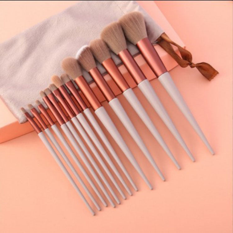 13Pcs Makeup Brush Set Make Up Concealer Brush Blush Powder Brush Eye Shadow Highlighter Foundation Brush Cosmetic Beauty Tools Woozy Store