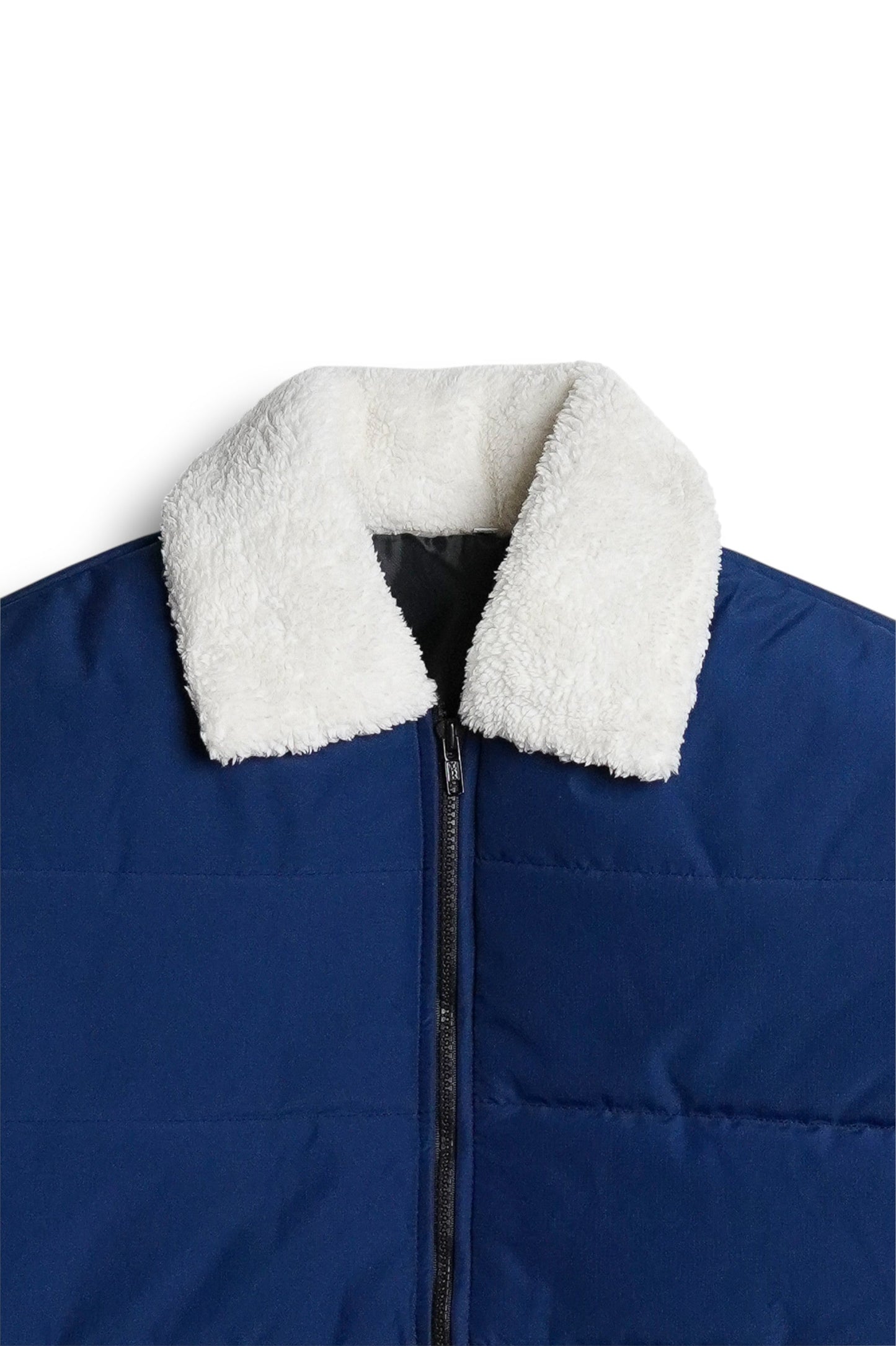 StormWear Blue Bomber - collar - Size L