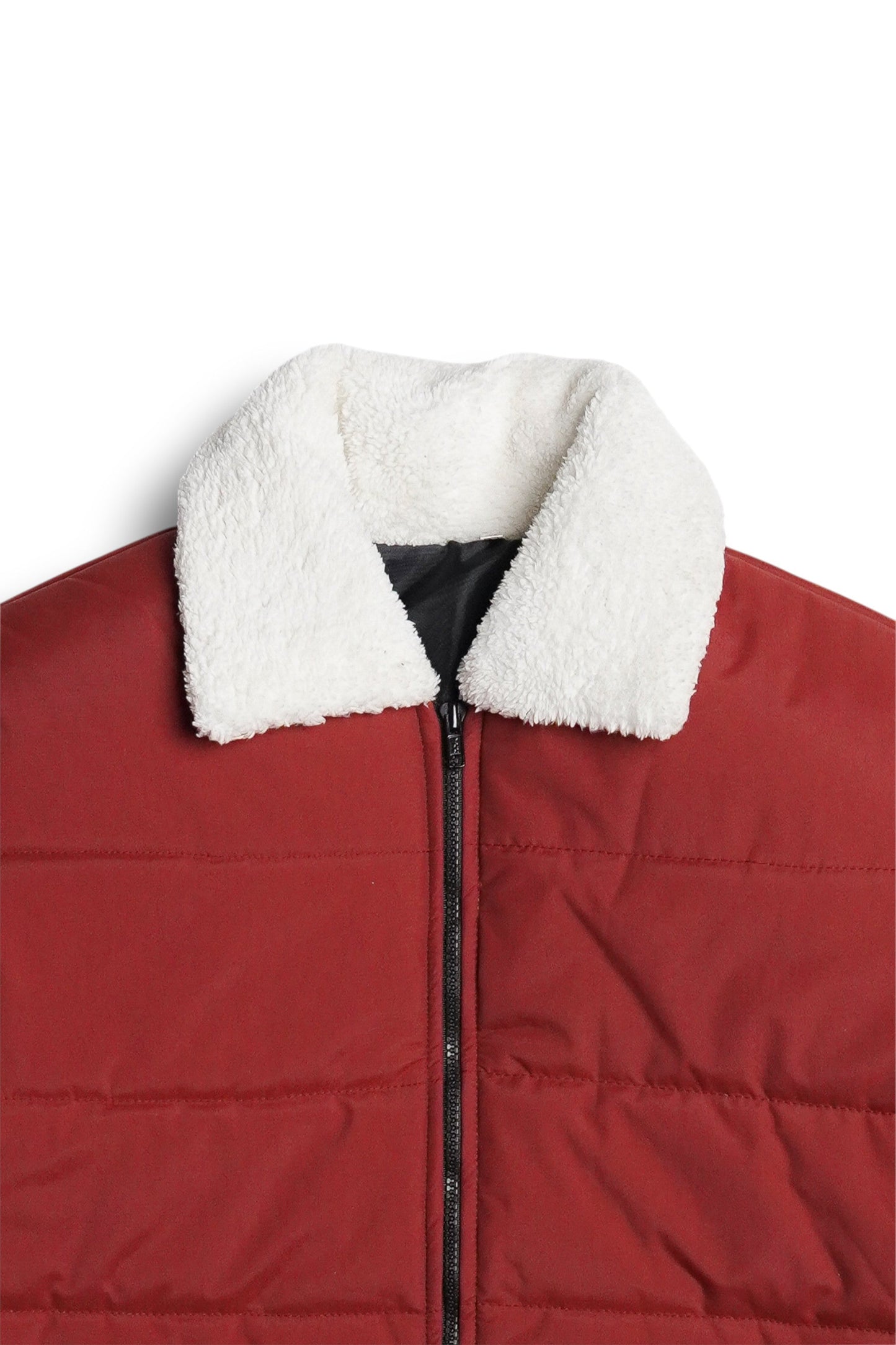StormWear Red Bomber - collar - Size L
