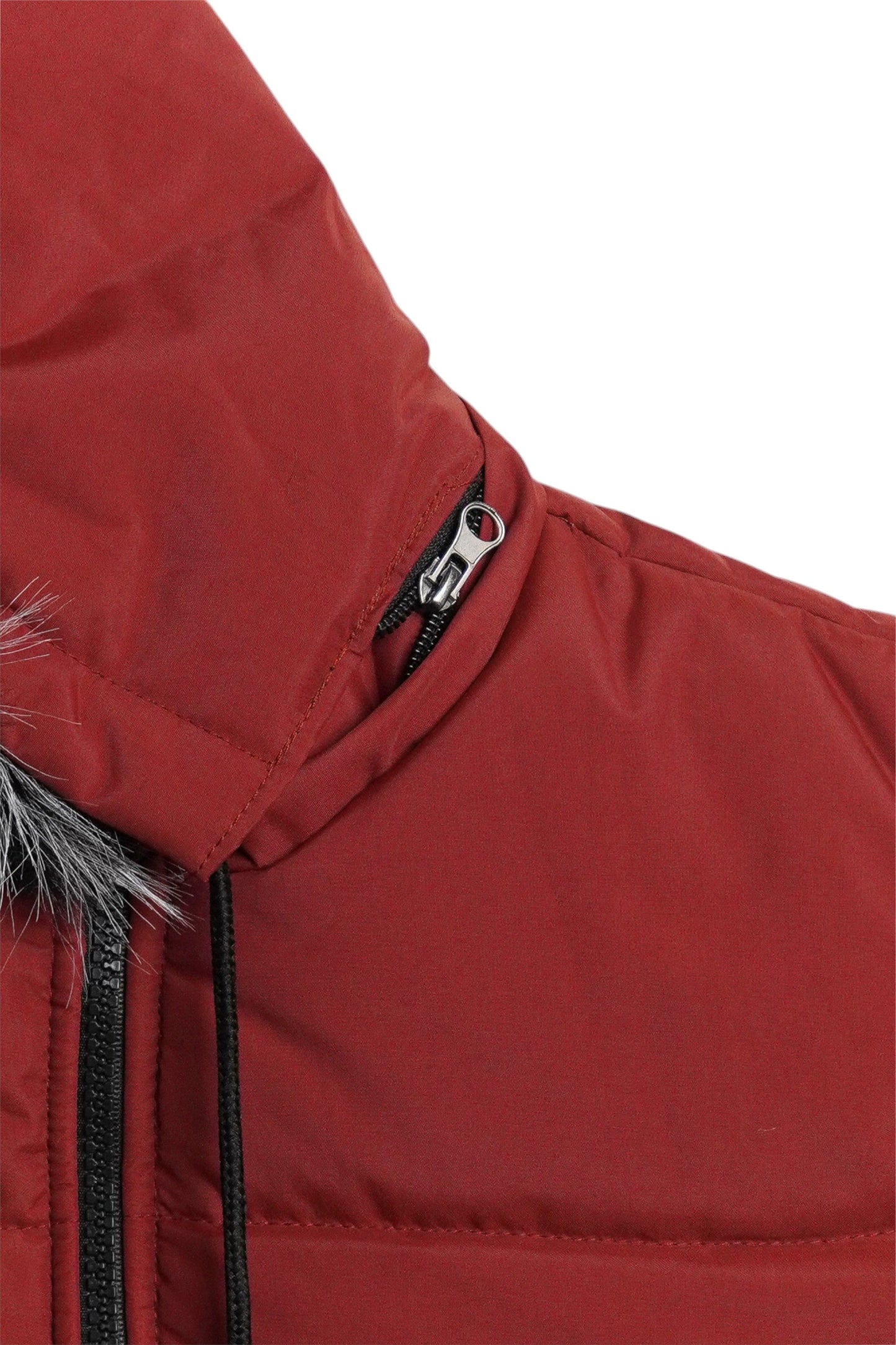 StormWear Red Puffer - zip - Size L