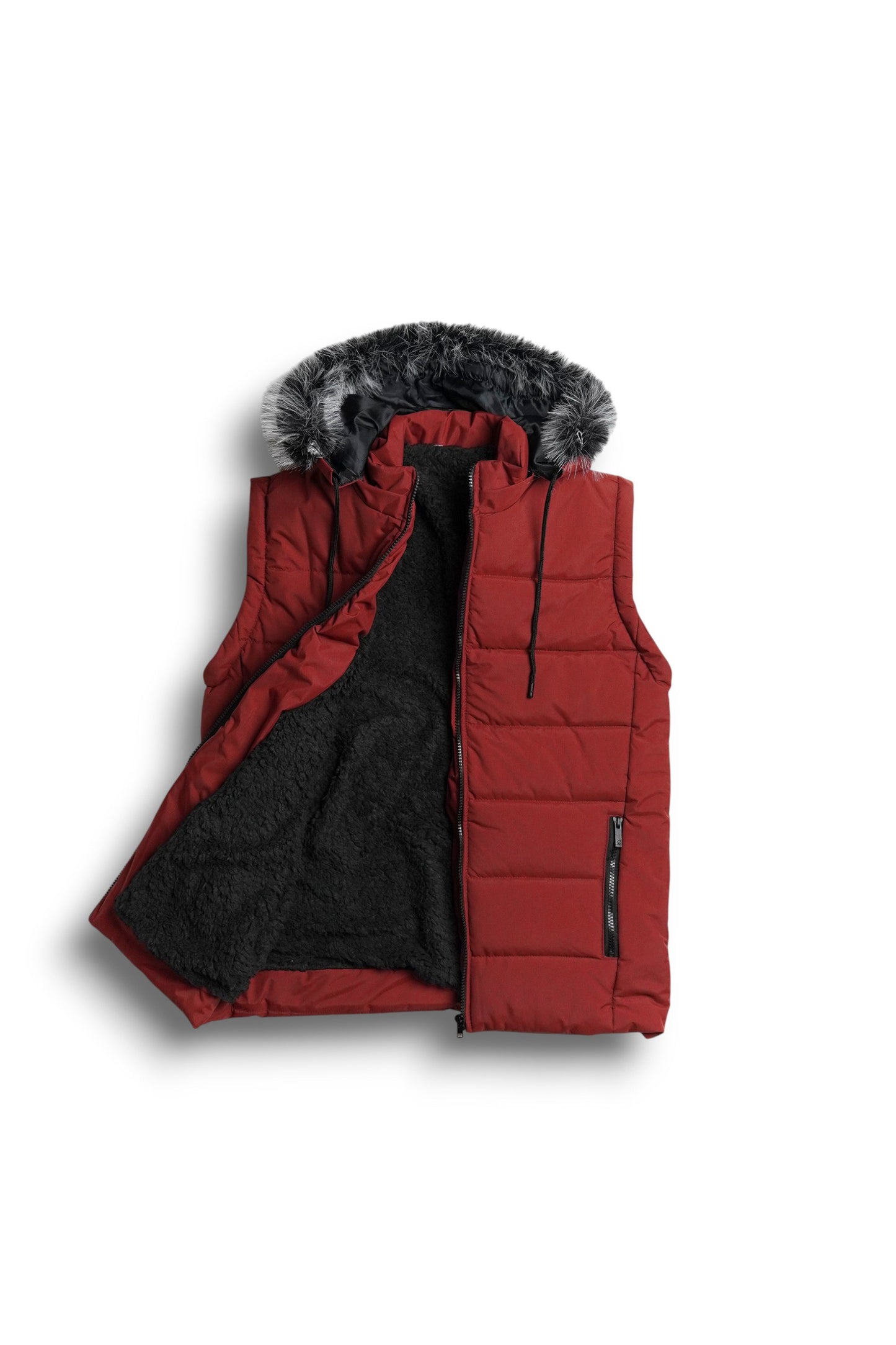 StormWear Red Puffer - interior - Size L
