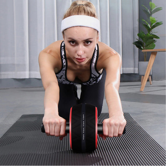 Pro Abs Roller Exercise Wheel Abdominal Core Strength Workout Muscle Cruncher Woozy Store