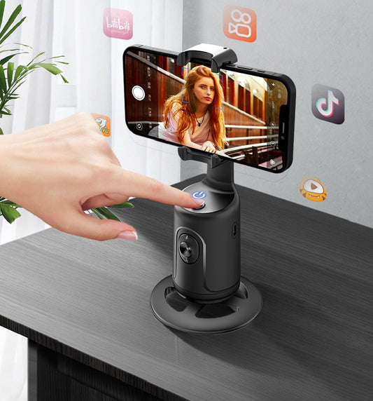 360 Degree Cross Border Ai Intelligent Humanoid Recognition And Tracking Face Tracking Holder Phone Holder Woozy Store