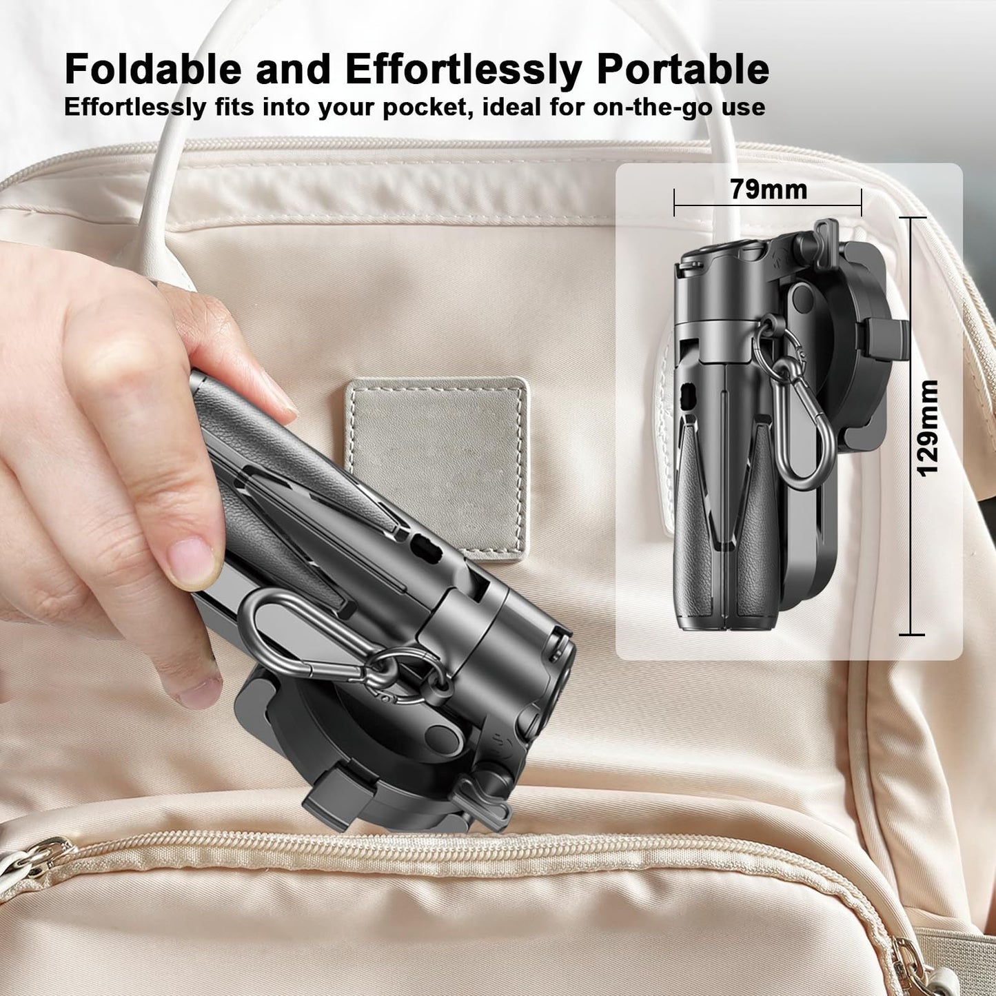 Retractable Selfie Stick Tripod with Wireless Remote  360° Adjustable Phone Holder Woozy Store