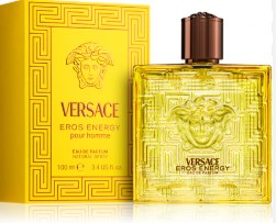 Versace Eros Energy Eau de Parfum 3.4 oz (100ml) | Authentic Men’s Fragrance Woozy Store