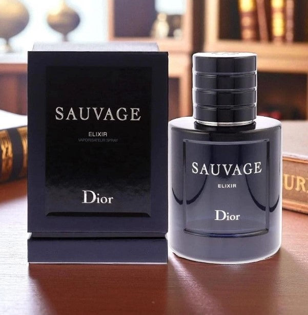 Dior Sauvage Elixir 60ml for Men | Powerful Parfum Concentré Spray Woozy Store
