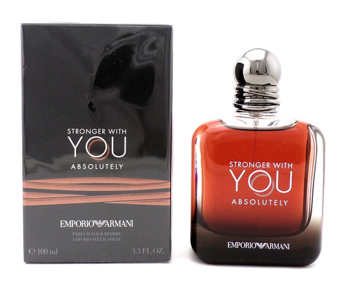 Emporio Armani Stronger With You ABSOLUTELY 3.3oz.Parfum Spray New Woozy Store