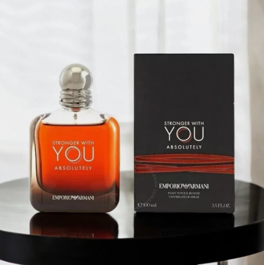 Emporio Armani Stronger With You ABSOLUTELY 3.3oz.Parfum Spray New Woozy Store