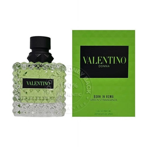 Valentino Donna Born in Roma Green Stravaganza 100ml EDP for Women | Luxury Floral Fresh Perfume Woozy Store