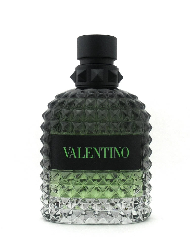 Valentino Uomo Born in Roma Green Stravaganza 3.4oz EDT for Men | Luxury Fresh Scent Woozy Store