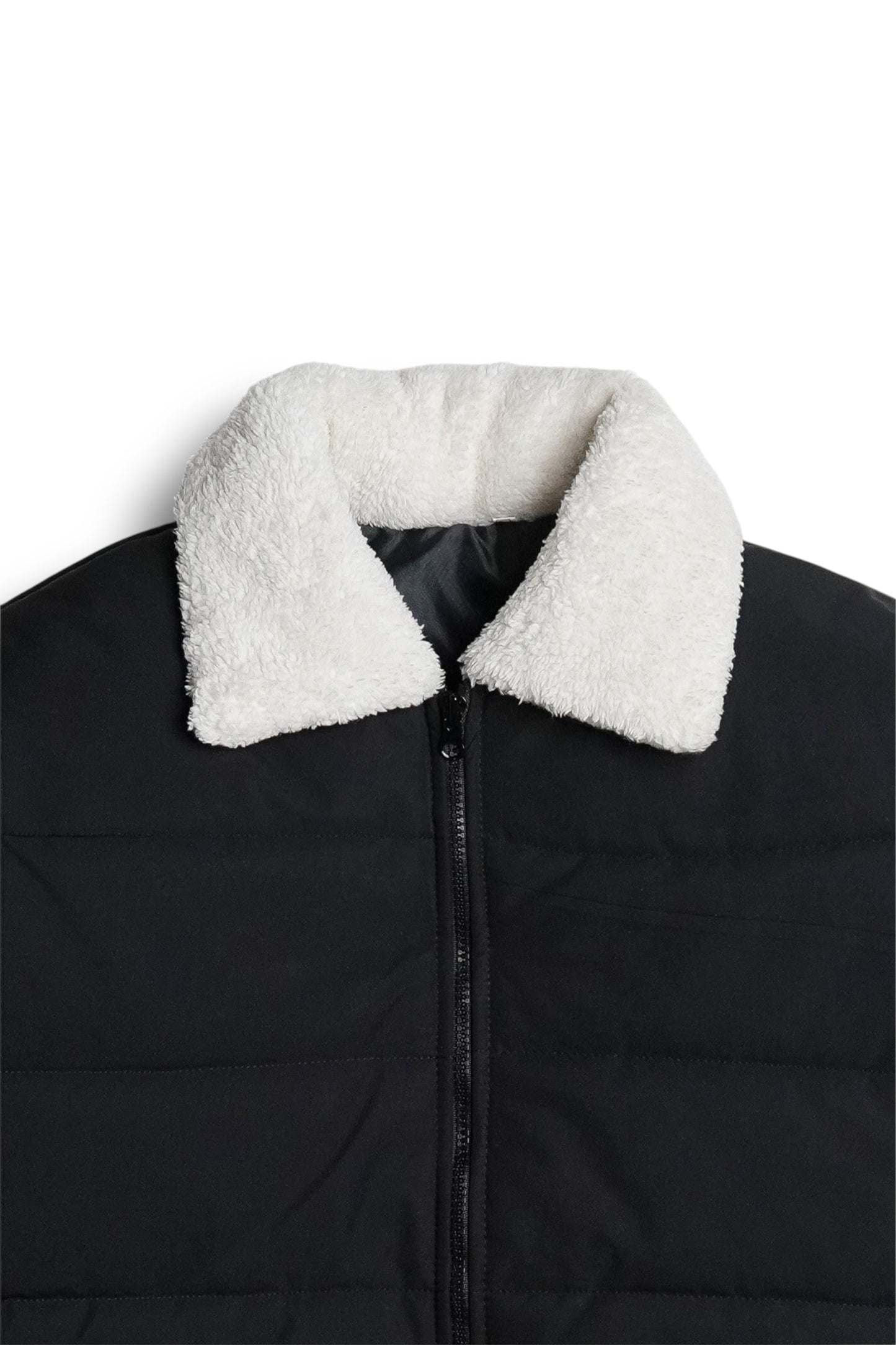 StormWear Black Bomber - collar - Size M