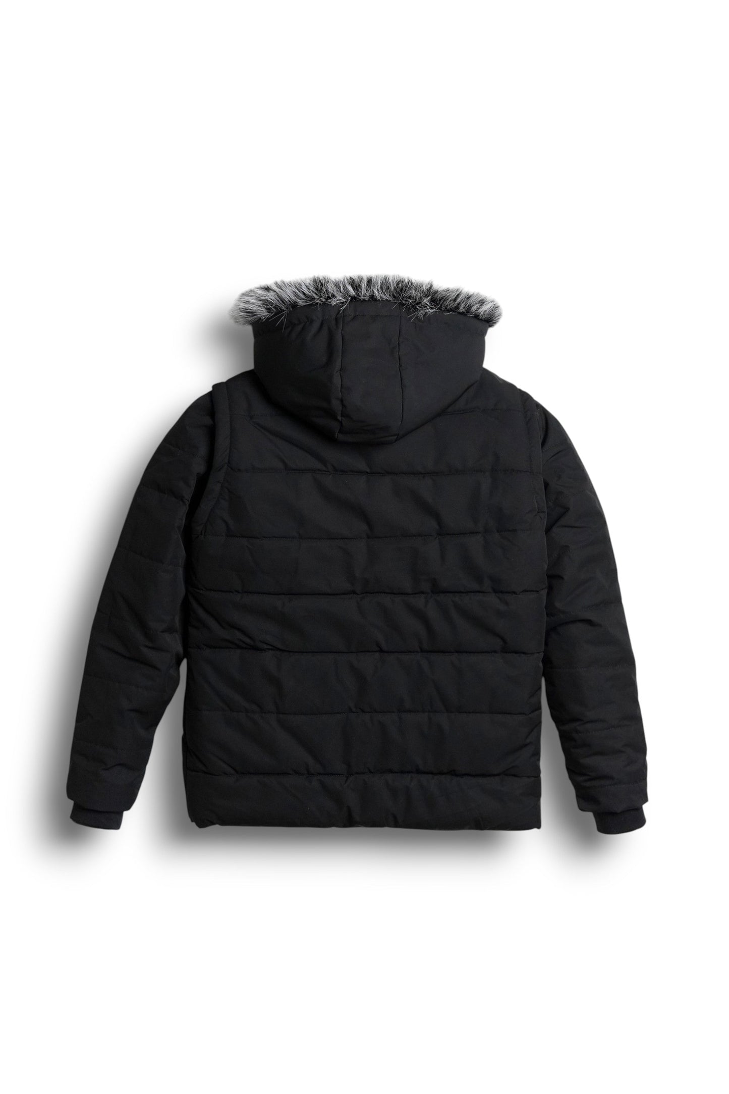 StormWear Black Puffer - back - Size L