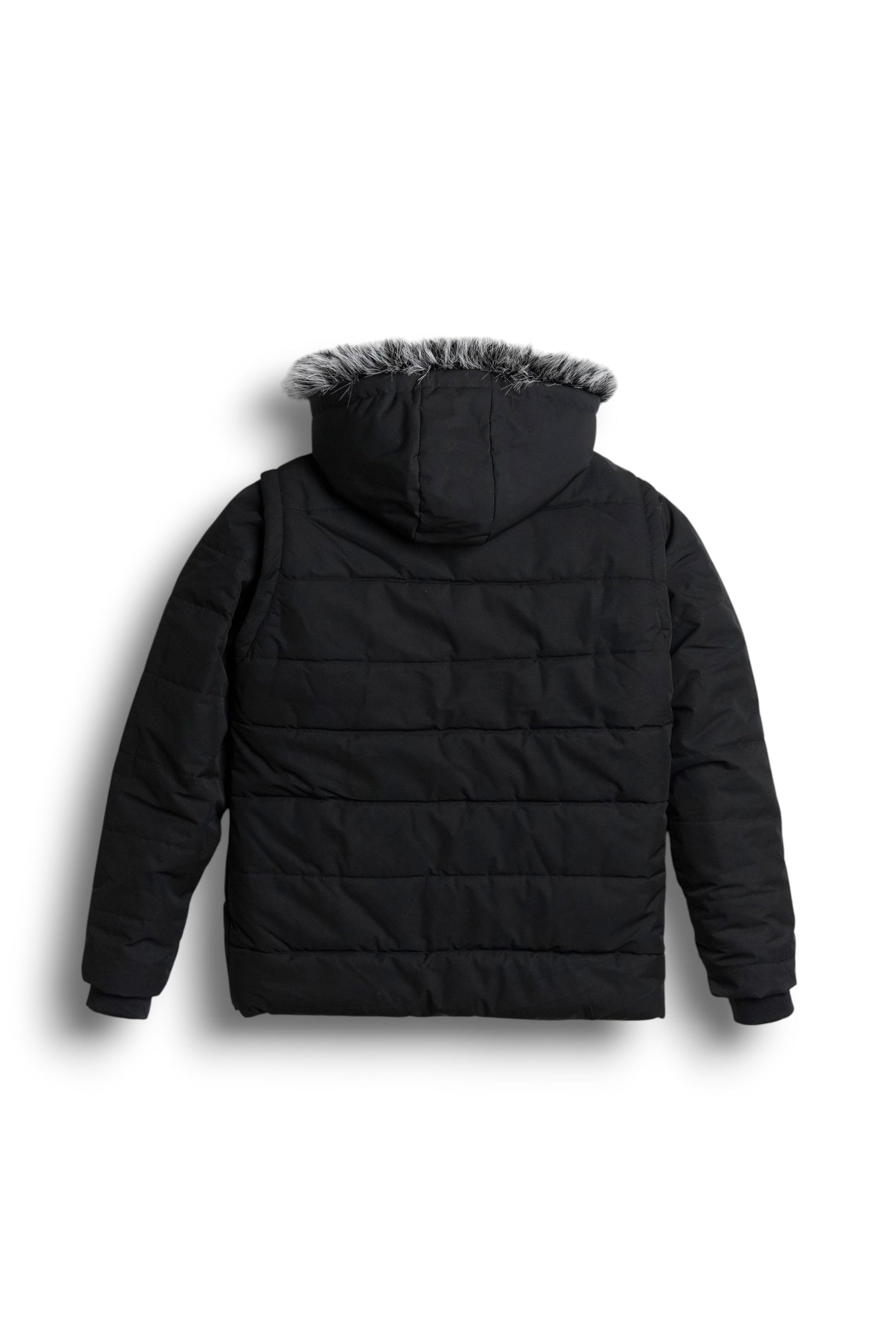 StormWear Black Puffer - back - Size L