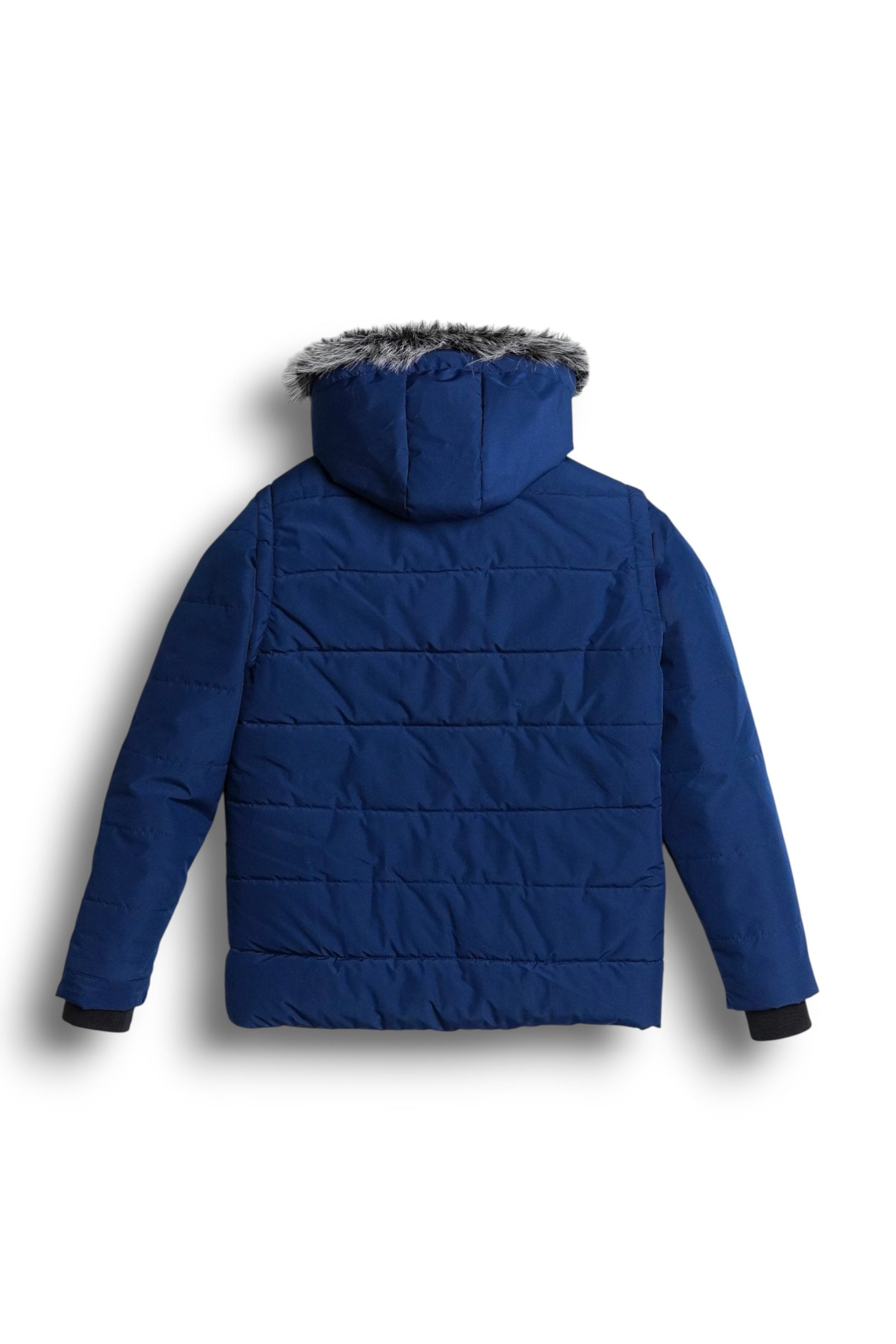 StormWear Blue Puffer - back - Size L