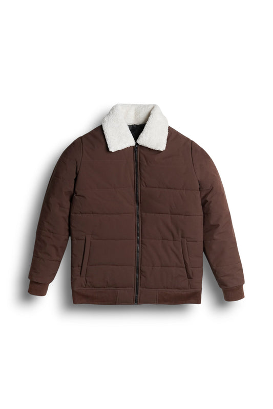 StormWear Brown Bomber - front - Size L