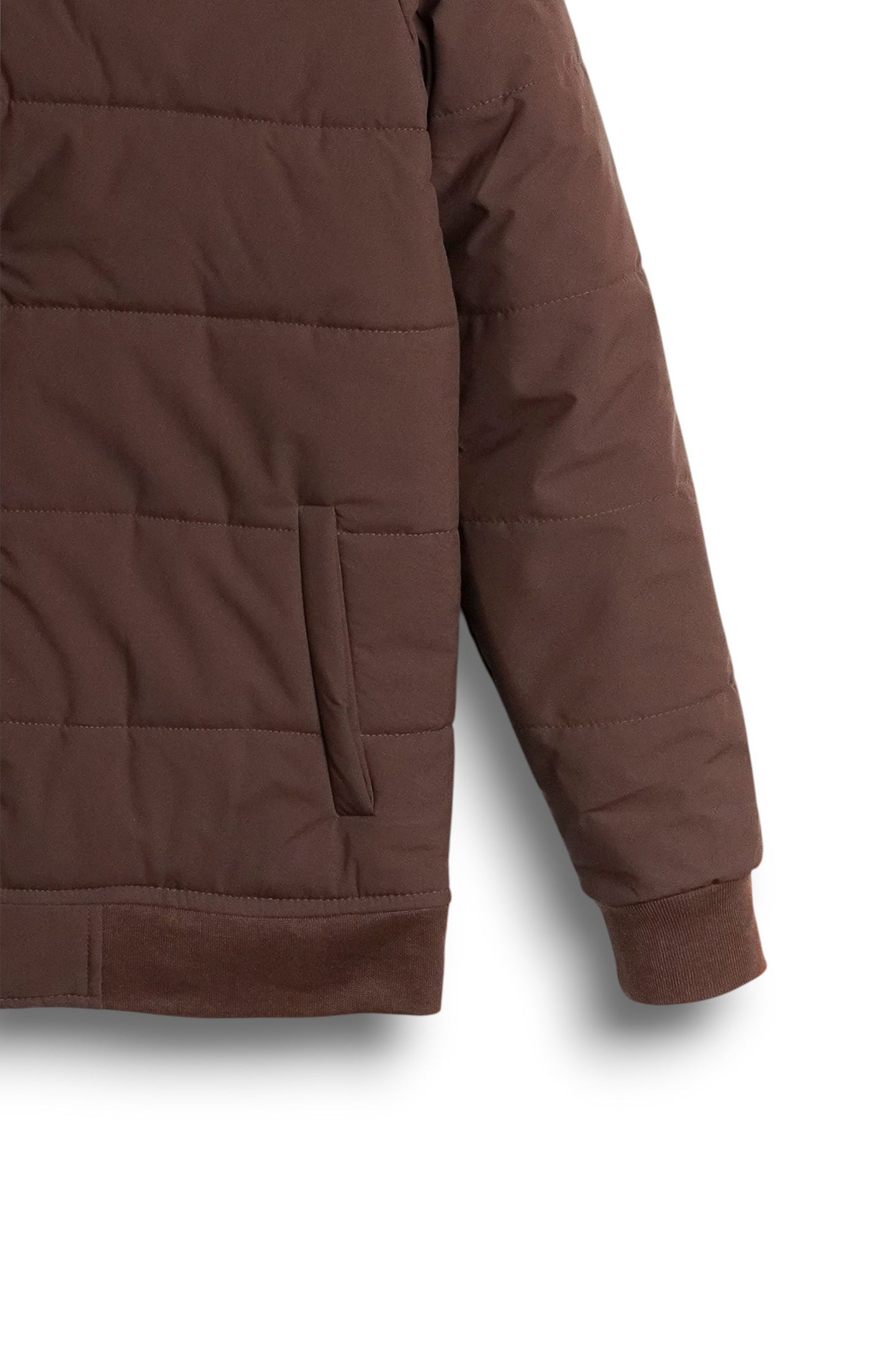 StormWear Brown Bomber - sleeve - Size M