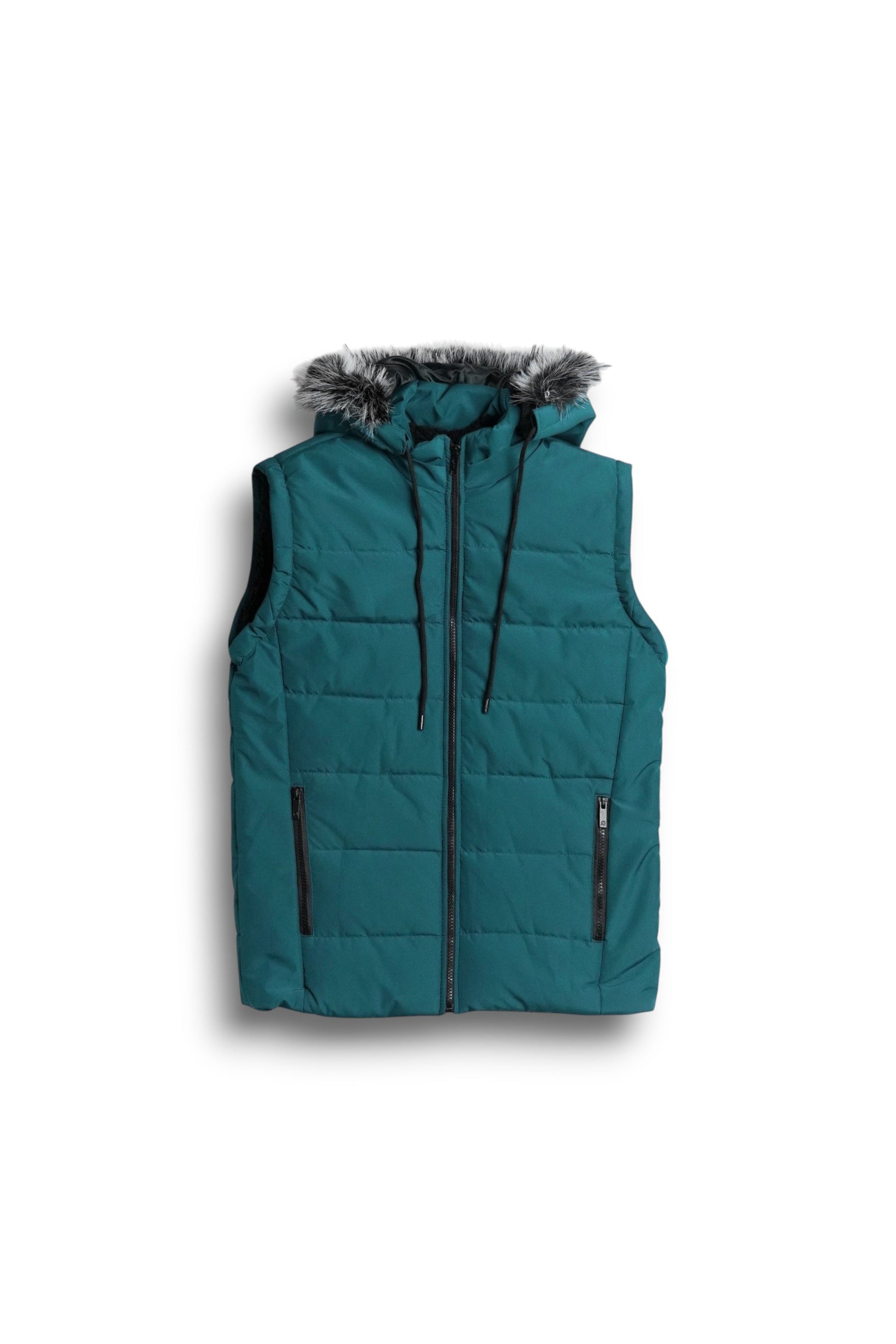 StormWear Green Puffer - sleeveless - Size M